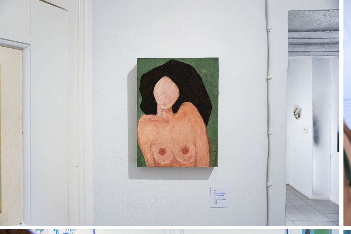 Between Versions installed at Blue Verve Gallery